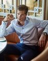 Heren Overhemd Comfort Tee Jays 4020