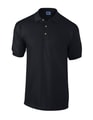 Heren Poloshirts Gildan Ultra Cotton Piqué 3800 Zwart