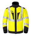 Havep softshell werkjas Mult Shield 50250 fluo geel-dark navy