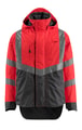 MASCOT Shell Jas Harlow 15501-231 hi-vis rood/donkerantraciet