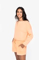 Dames Sweater Native Spirit Ecologische cropped 