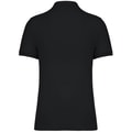 Heren polo Native Spirit Ecologische in piquétricot Black