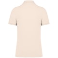 Heren polo Native Spirit Ecologische in piquétricot Ivory