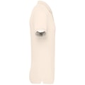 Heren polo Native Spirit Ecologische in piquétricot Ivory