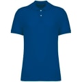 Heren polo Native Spirit Ecologische in piquétricot Blue Sapphire