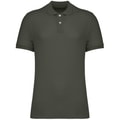 Heren polo Native Spirit Ecologische in piquétricot Organic Khaki