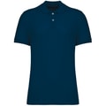 Heren polo Native Spirit Ecologische in piquétricot Peacock Blue