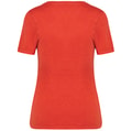 Dames T-shirt Native Spirit Ecologisch verwassen Paprika
