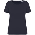 Dames T-shirt Native Spirit Ecologisch verwassen Coal Grey