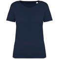 Dames T-shirt Native Spirit Ecologisch verwassen Navy Blue