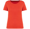 Dames T-shirt Native Spirit Ecologisch verwassen Paprika