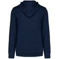 Heren Hoodie Native Spirit Ecologisch NS417 Washed Navy Blue