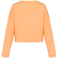 Dames Sweater Native Spirit Ecologische cropped Apricot