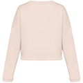 Dames Sweater Native Spirit Ecologische cropped Ivory
