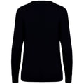 Ecologische damestrui met V-hals van lyocell Black