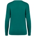 Ecologische damestrui met V-hals van lyocell Gemstone Green
