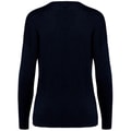 Ecologische damestrui met V-hals van lyocell Navy Blue