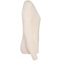 Ecologische damestrui met V-hals van lyocell Ivory