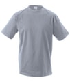 Heren T-shirt James & Nicholson Workwear-T JN800 Heather Grey
