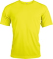 Heren Sportshirt Proact PA438 Fluoriserend Geel