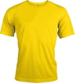 Heren Sportshirt Proact PA438 Puur Geel