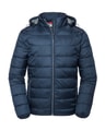 Heren Jas Hooded Nano R-440M-0 French Navy