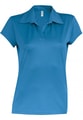 Kariban Proact Women's polo shirt Aqua Blue