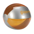 BeachBall ? 24 cm zilver/oranje