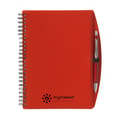 NoteBook A5 notitieboek transparant rood