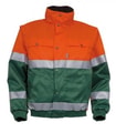 Werkjassen, Havep High Visibility All Season Jack 5139 groen-oranje