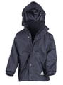 Jassen Junior Reversible Stormproof Jacket Result R160JY navy