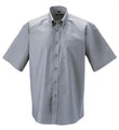 Overhemd korte mouw Oxford Russell 0R933M0 Silver