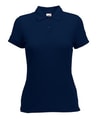 Polo's Ladies Polo Blended Fabric Fruit of the Loom 63-212-0 deep navy