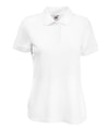 Polo's Ladies Polo Blended Fabric Fruit of the Loom 63-212-0 wit