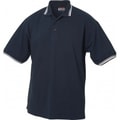 Heren Poloshirt Clique Amarillo 028219 navy-white