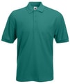 Polo's Blended Fabric Fruit of the Loom 63-402-0 emmerald