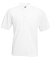 Polo's Blended Fabric Fruit of the Loom 63-402-0 wit