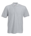Polo's Heavyweight 65-35 Polo Fruit of the Loom 63-204-0 heather grey