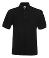 Polo's Heavyweight 65-35 Polo Fruit of the Loom 63-204-0 zwart