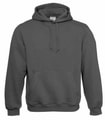 Hooded Sweater B&C steel grey