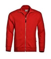 Sweater, sweatjack santino Onno 200026 rood