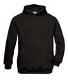 Hooded Kids Sweat B&C zwart