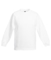 Sweaters Kinder Fruit of the Loom 62-031-0 wit