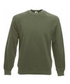 Sweaters Fruit of the Loom Raglan classic olive