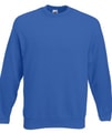 Heren Sweaters Fruit of the Loom set in 62-202-0 royal blue