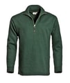 Sweaters, zipsweater Santino Alex 200011 donker groen