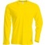 T-shirt Lange Mouw Kariban K359 YELLOW