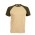 T-shirts Baseball Kariban K330 SAND-GREENOLIVE