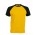 T-shirts Baseball Kariban K330 YELLOW-BLACK