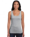 Tank Top Dames Gildan 64200L sport grey